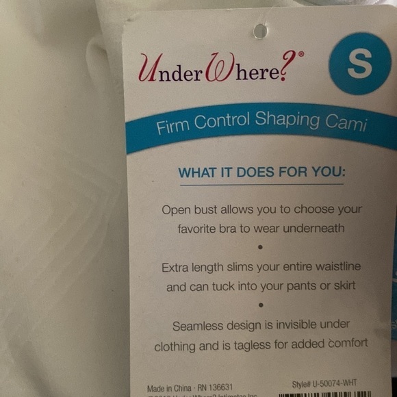 Firm control shaping cami size Small. NWT - Picture 4 of 4